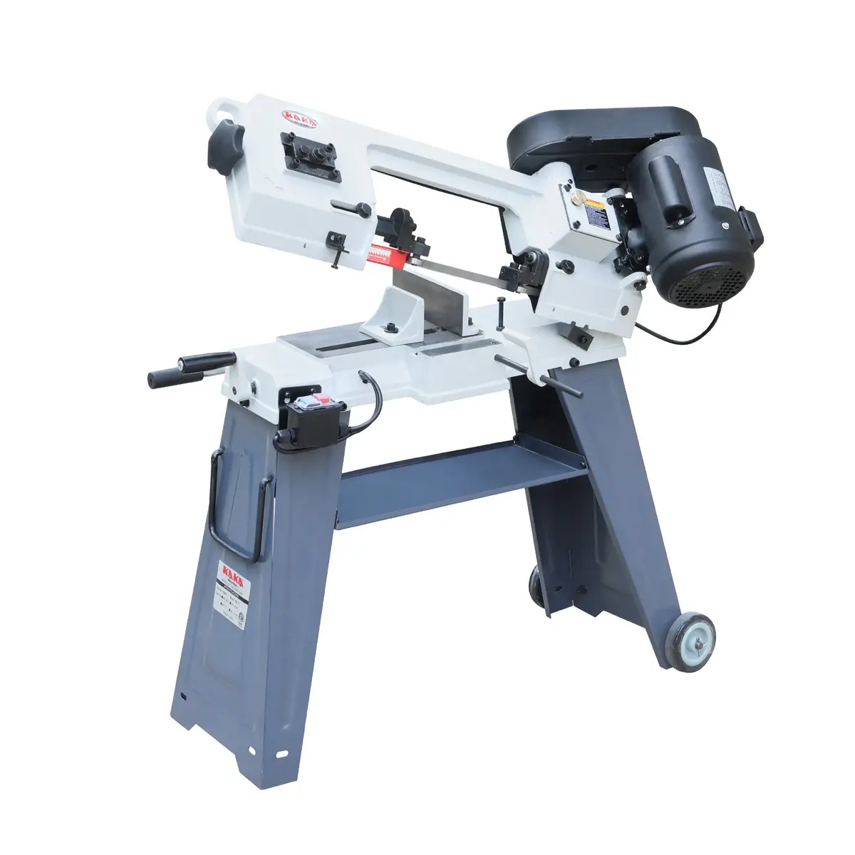 Metal Cutting Band Saw Bs-115  With Swivel Vice, Horizontal Metal Cutting Saw For Workshop 1