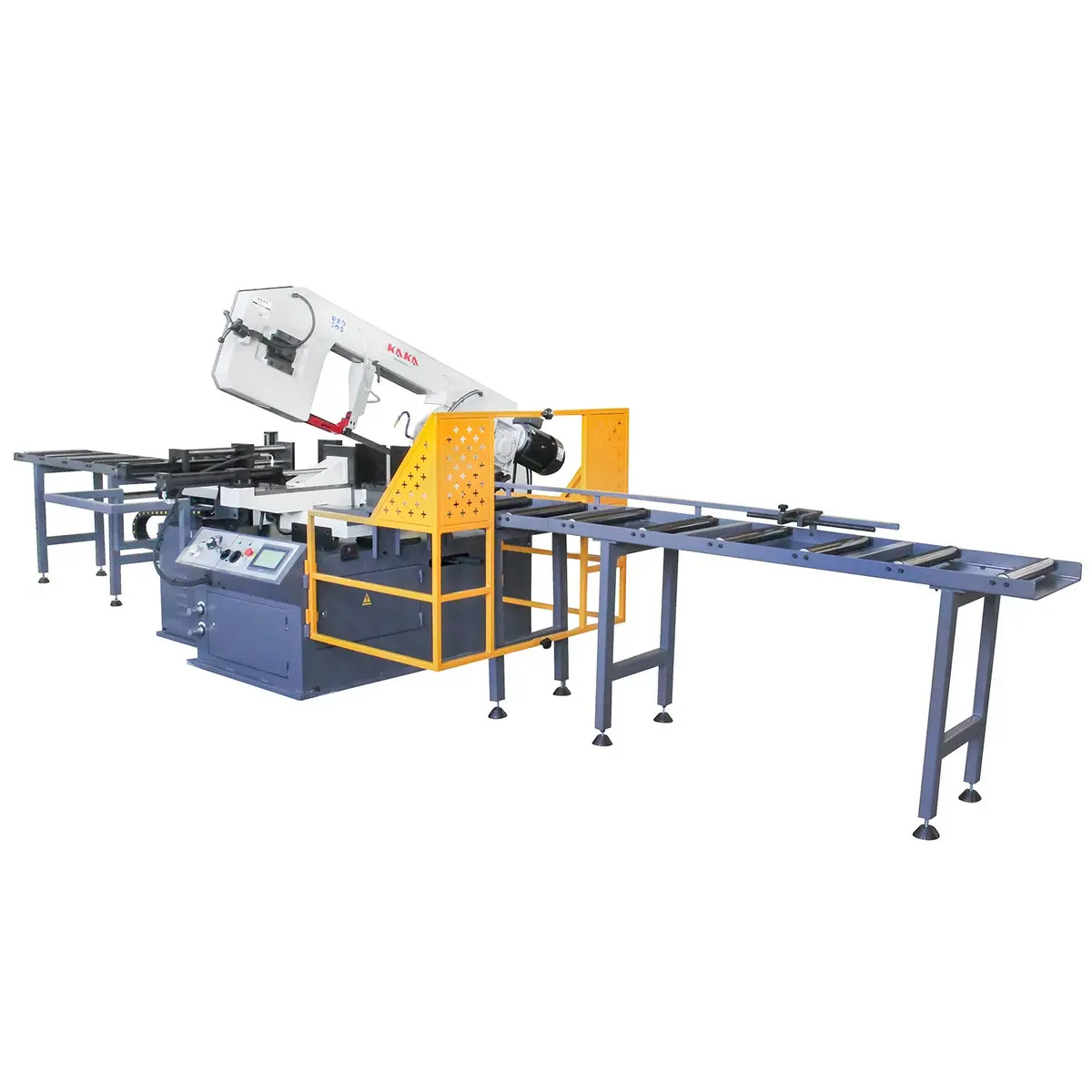 Semi Auto Band Saw Bs-1810G, Metal Band Saw, Semi Cnc Metal Cutting Band Saw 500Mm Shuttle Feed, Structural Steel Cutting Saw 1