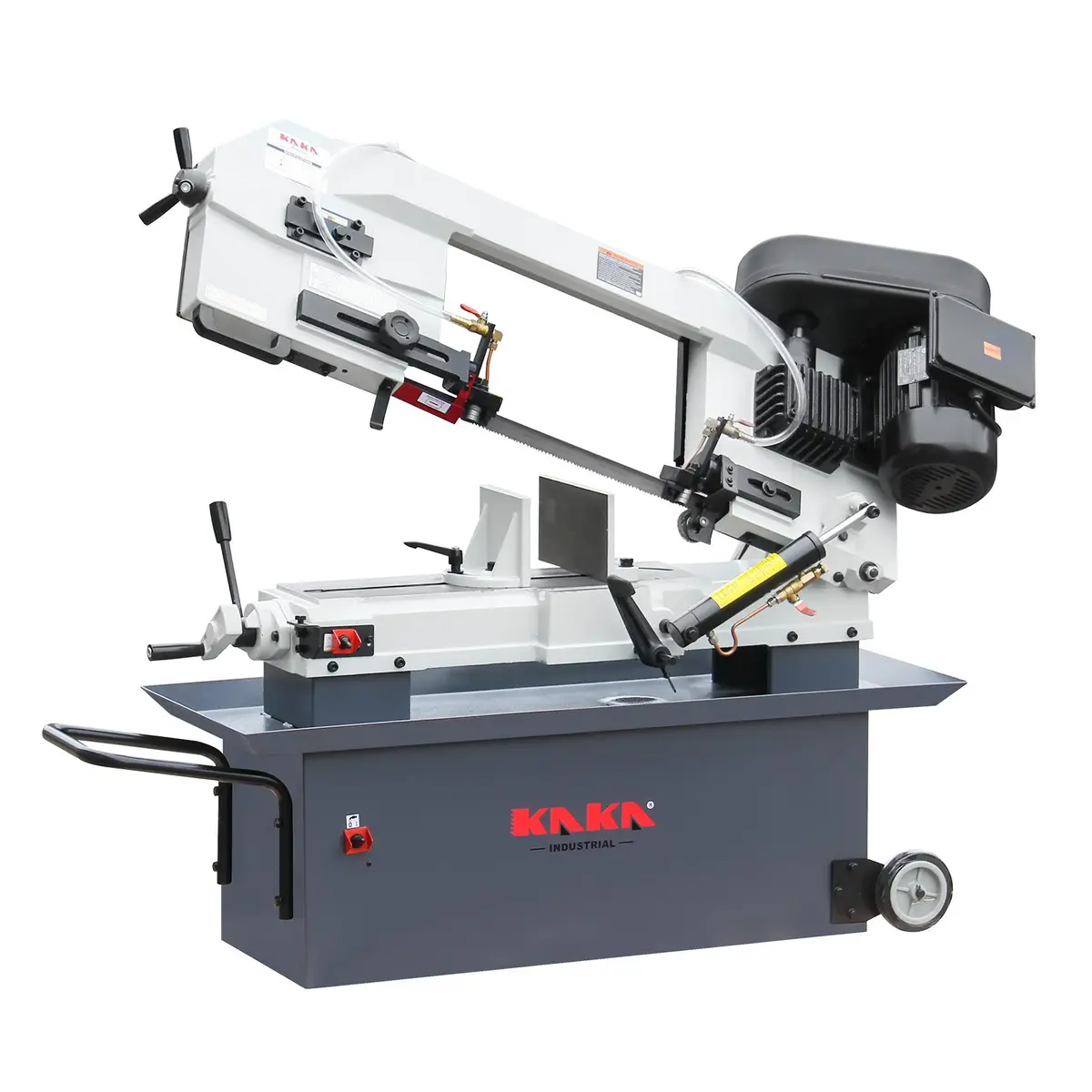 Metal Cutting Saw Bs-912B Horizontal Bandsaw, 178Mmx305mm Metal Cutting Saws, 4 Steps Blade Speeds Metal Band Saw, 240V Power 1