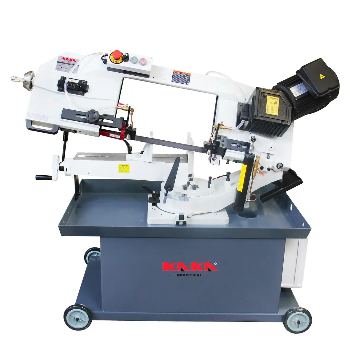 Swivel Head Band Saw Bs-912Gr, Gear Drive Band Saw, 229 Mm Round Bar Cutting Saw Machine With 3 Cutting Speed 1