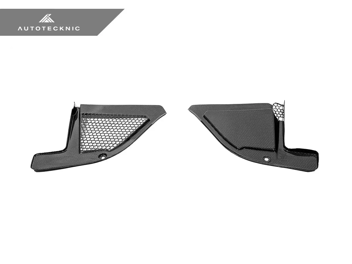 Autotecknic Dry Carbon Engine Cowl Panel Trim Set - G05 X5 | G06 X6 | G07 X7 1