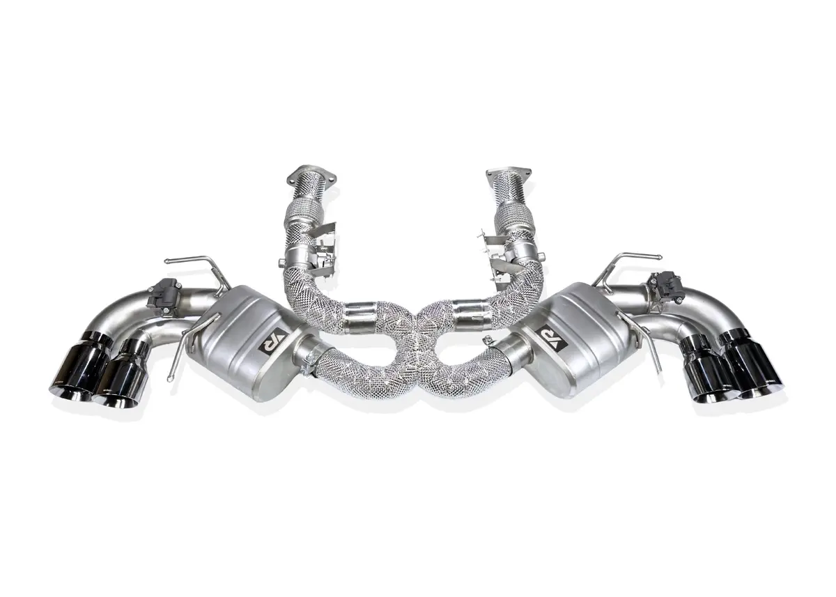 Corvette C8 Stingray (Afm/Npp) X-Pipe Exhaust System Vanta Edition - Yonristic Performance 1