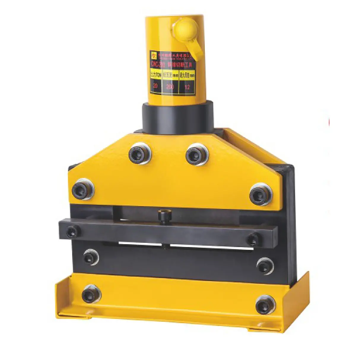 Hydraulic Busbar Cutter/Guillotine Cwc200-35T, C/W Straight Cutter For Copper / Al Busbar 1