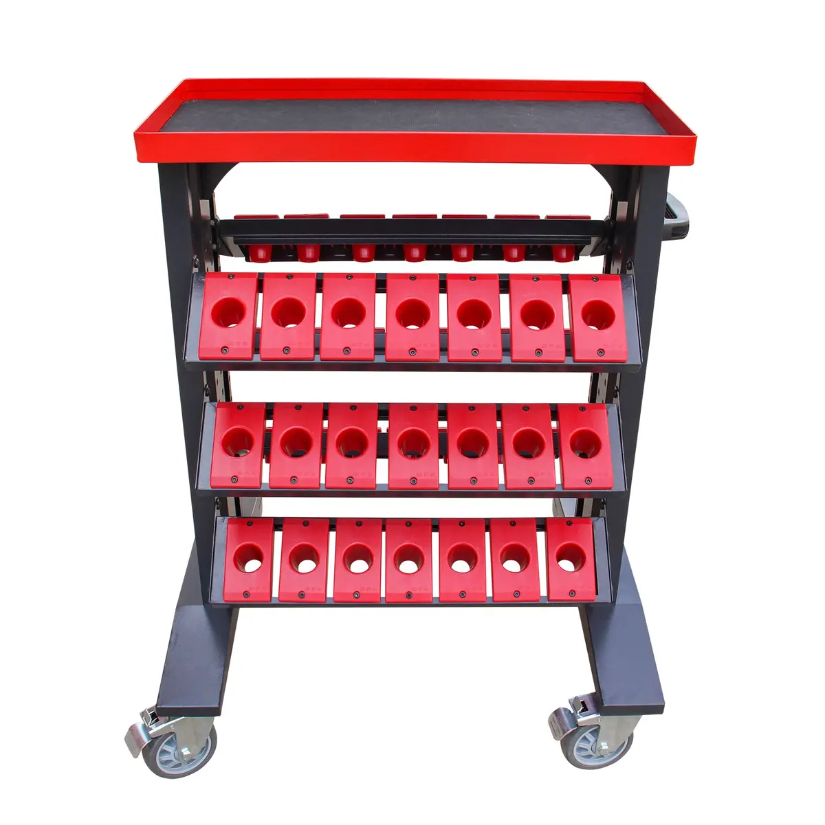 Cnc Tool Trolley Djc-940C, Mobile Tool Cart For Bt40 Holders,  42 Holders Storage Capacity 1