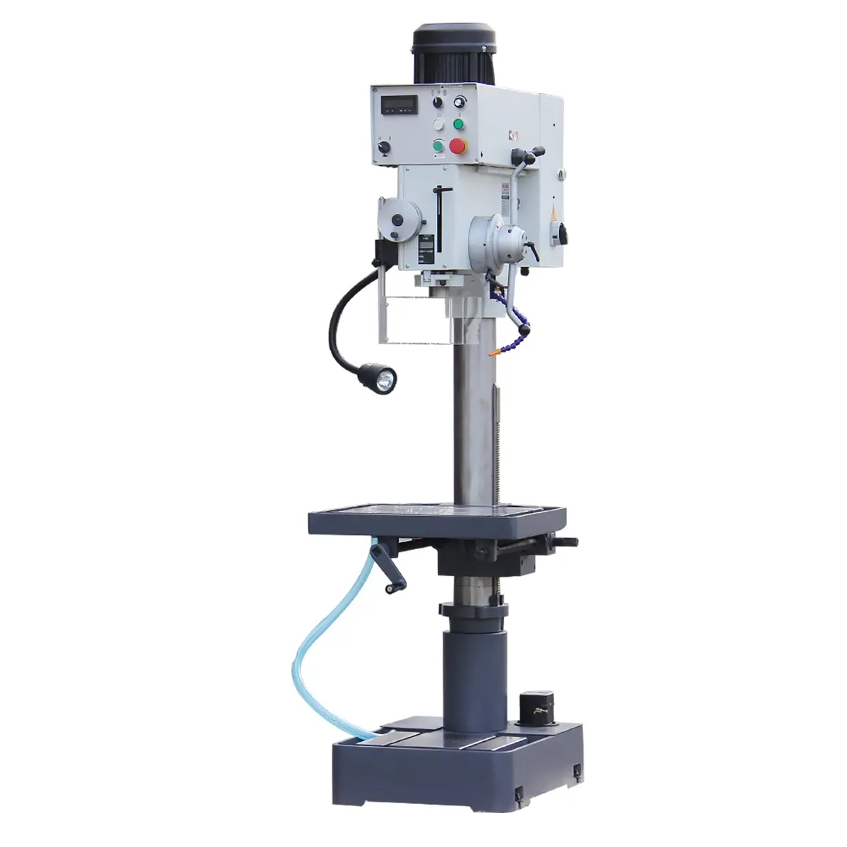 Gear Head Drill Dp-40, Inverter Variable Speed Pedestal Drill & Tapping Machine, Gear Drive With Automatic Feed 1