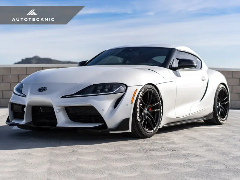 Autotecknic Painted Replacement Aero Mirror Covers - A90 Supra 2020-Up 1
