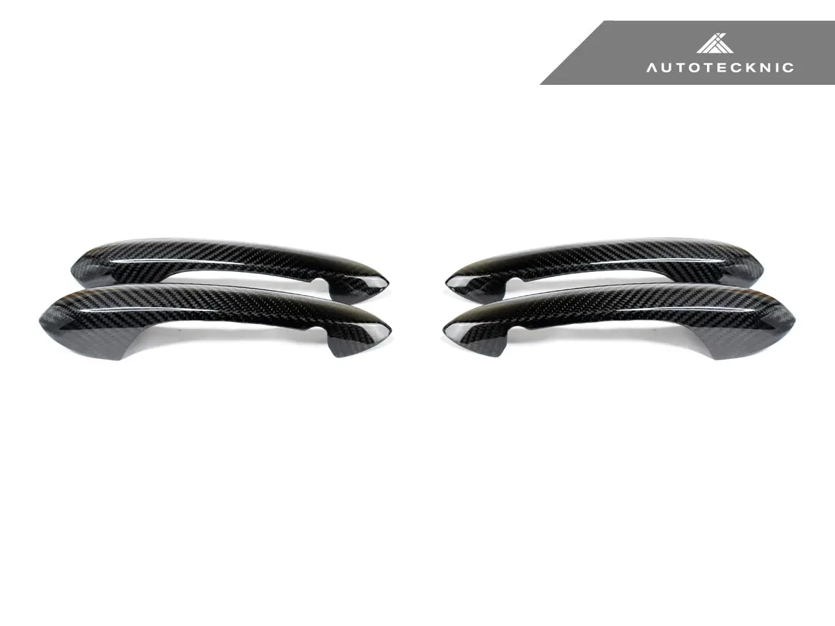 Autotecknic Dry Carbon Door Handle Trim Set - F95 X5m | F96 X6m 2