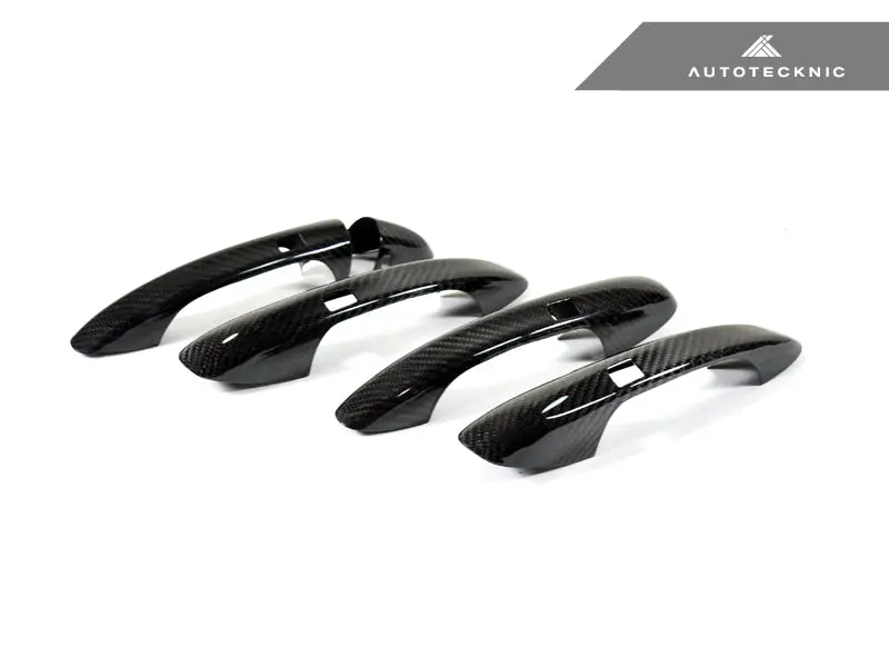 Autotecknic Dry Carbon Fiber Door Handle Trims - Mercedes-Benz W205 | W213 | W222 1