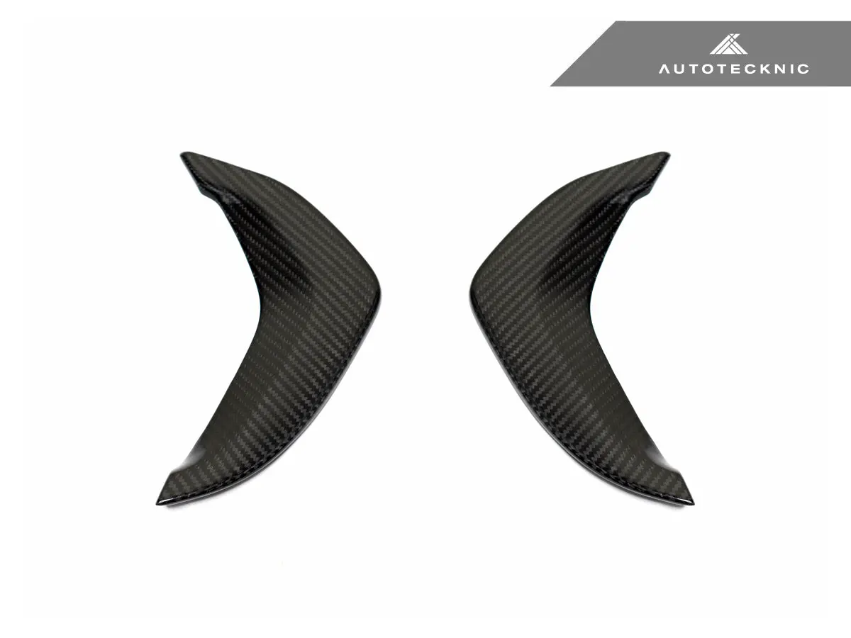Autotecknic Dry Carbon C-Pillar Rear Door Trim Set - G80 M3 1