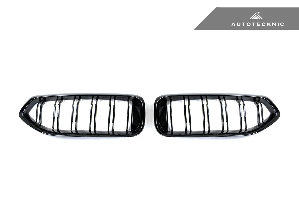 Autotecknic Dual-Slats Gloss Black Front Grille Set - G29 Z4 1