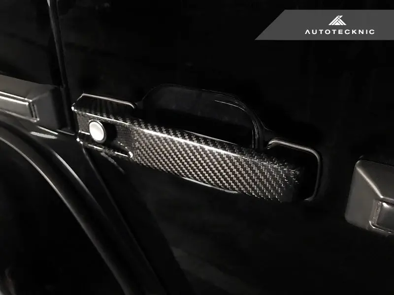 Autotecknic Dry Carbon Fiber Door Handle Trims - Mercedes-Benz W463 G-Class 1