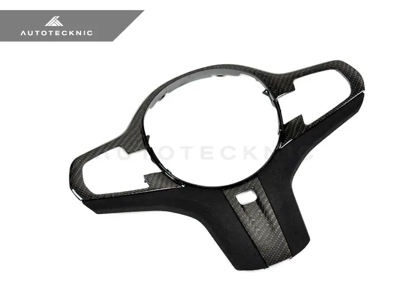 Autotecknic Carbon Alcantara Steering Wheel Trim - G01 X3 | G02 X4 6