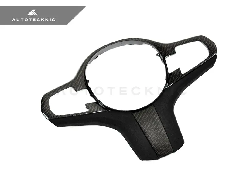 Autotecknic Carbon Alcantara Steering Wheel Trim - G01 X3 | G02 X4 5