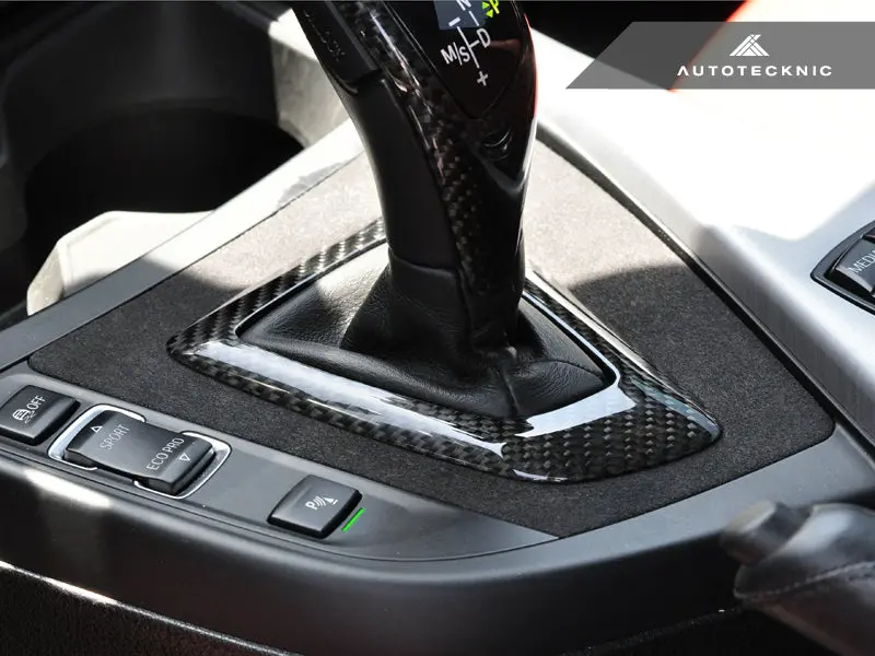 Autotecknic Carbon Alcantara Shift Console Trim - F87 M2 | F20 1-Series | F22 2-Series 1
