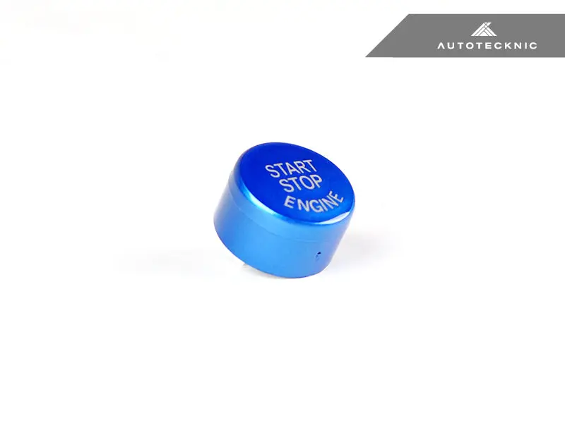 Autotecknic Royal Blue Start Stop Button - F15 X5 | F16 X6 1