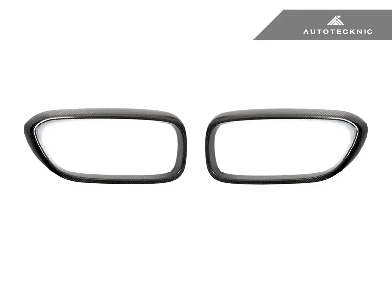 Autotecknic Carbon Fiber Front Grille Surround Set - F90 M5 1