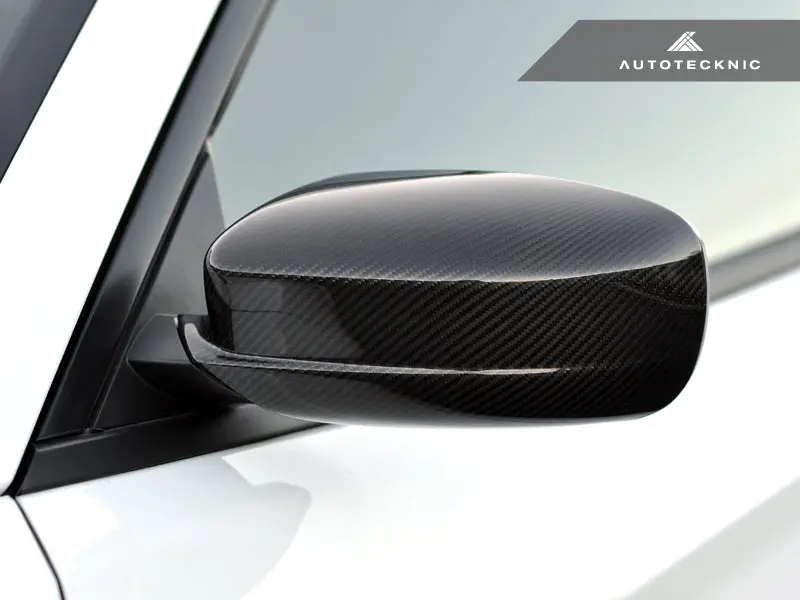 Autotecknic Replacement Dry Carbon Mirror Covers - Dodge Charger 2011-2019 2