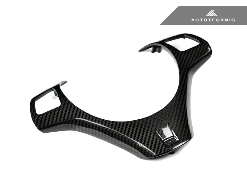 Autotecknic Carbon Fiber Steering Wheel Trim - E90 3-Series Sedan | E92 3-Series Coupe | E82 1-Series 1