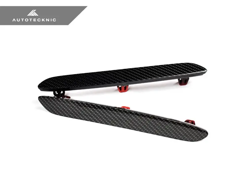 Autotecknic Carbon Fiber Rear Bumper Reflectors - F87 M2 | M2 Competition 1