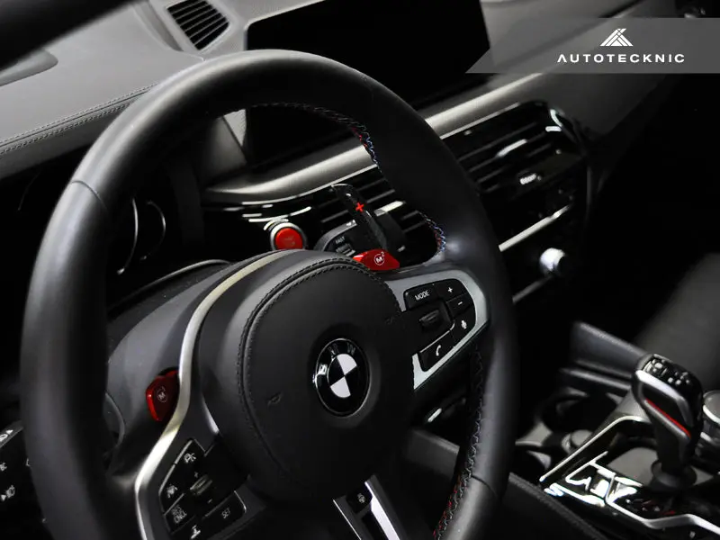 Autotecknic Dry Carbon Battle Version Shift Paddles - F90 M5 | G30 5-Series | G32 6-Series Gt 1