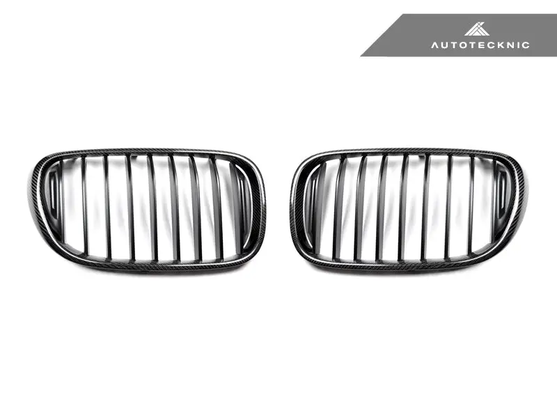 Autotecknic Carbon Fiber Front Grille Set - G11/ G12 7-Series Pre-Lci (16-19) 1