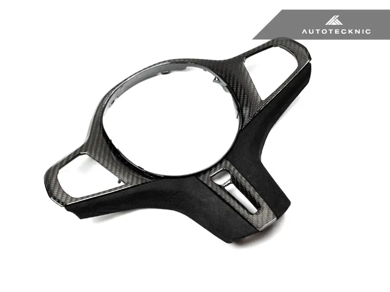 Autotecknic Carbon Alcantara Steering Wheel Trim - G05 X5 | G06 X6 | G07 X7 3