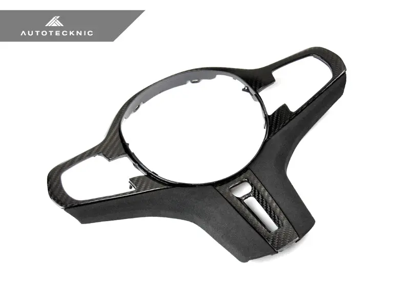 Autotecknic Carbon Alcantara Steering Wheel Trim - G01 X3 | G02 X4 3