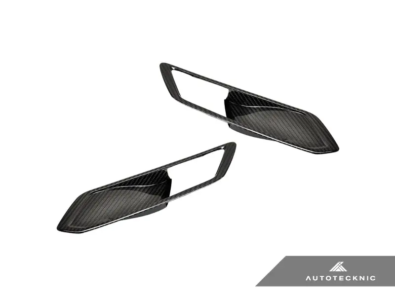Autotecknic Dry Carbon Interior Door Handle Trim Set - G80 M3 3