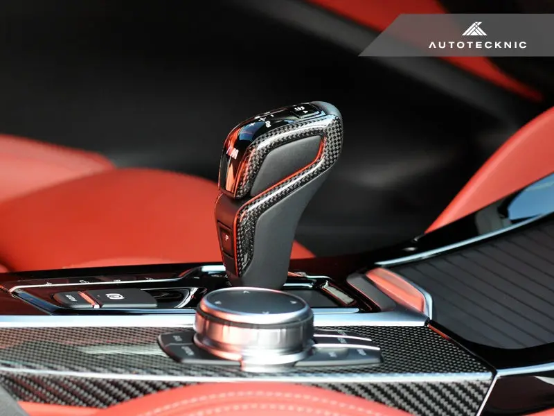 Autotecknic Carbon Fiber Gear Selector Side Covers - F90 M5 4