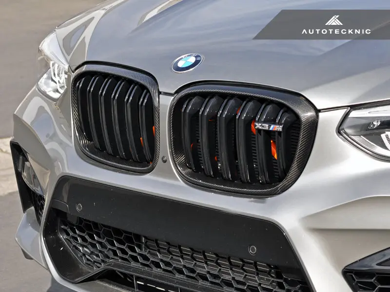 Autotecknic Replacement Dry Carbon Grille Surround Set - G01 X3 | G02 X4 Pre-Lci 1