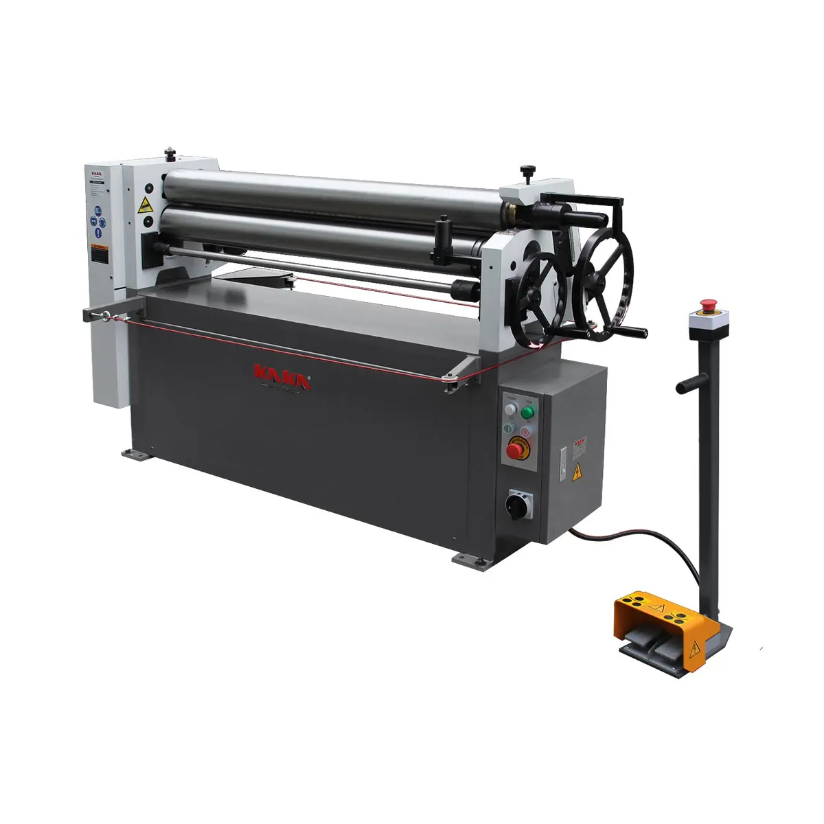 Motorised Plate Curving Rolls Esr-5108, 1300X4.5 Mm Sheet Metal Curving Rollers 2