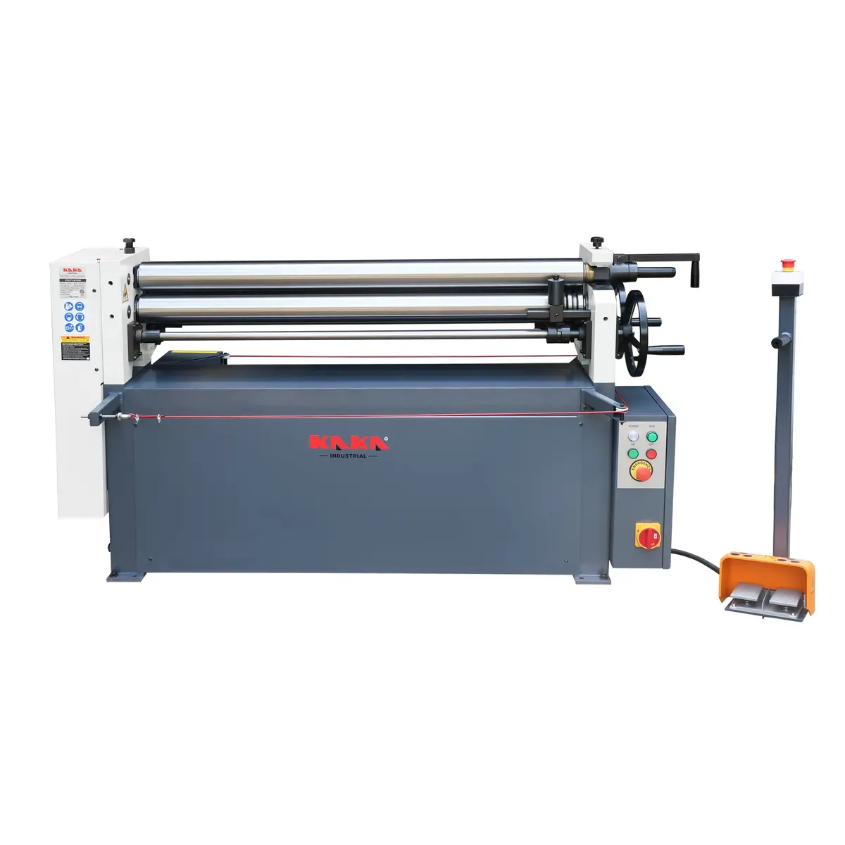 Motorised Plate Curving Rolls Esr-5113, Initial Pinch Plate Curve Roller 1