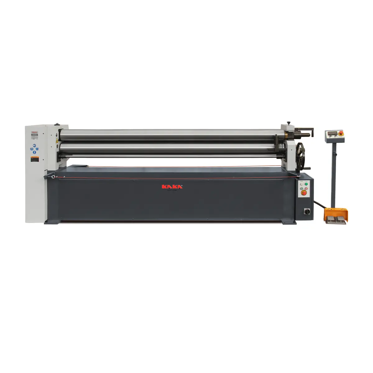 Motorised Plate Curving Rolls Esr-9812E, 2.5X2500 Mm Steel Capacity With Motorized Up/ Down Rear Roller 1