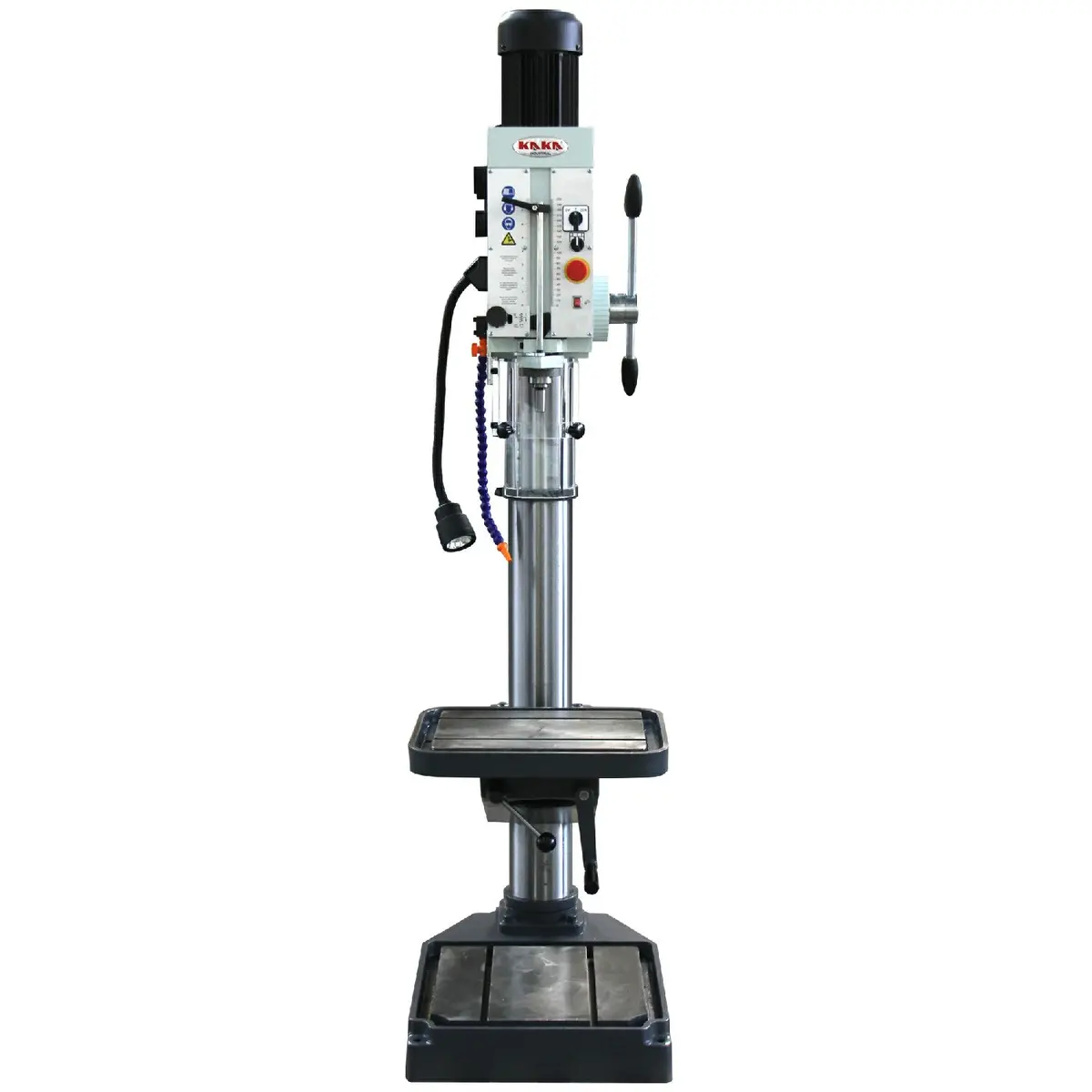 Gear Head Drill Machine Gd-40 With Coolant System, Mt4 Spindle Taper 1