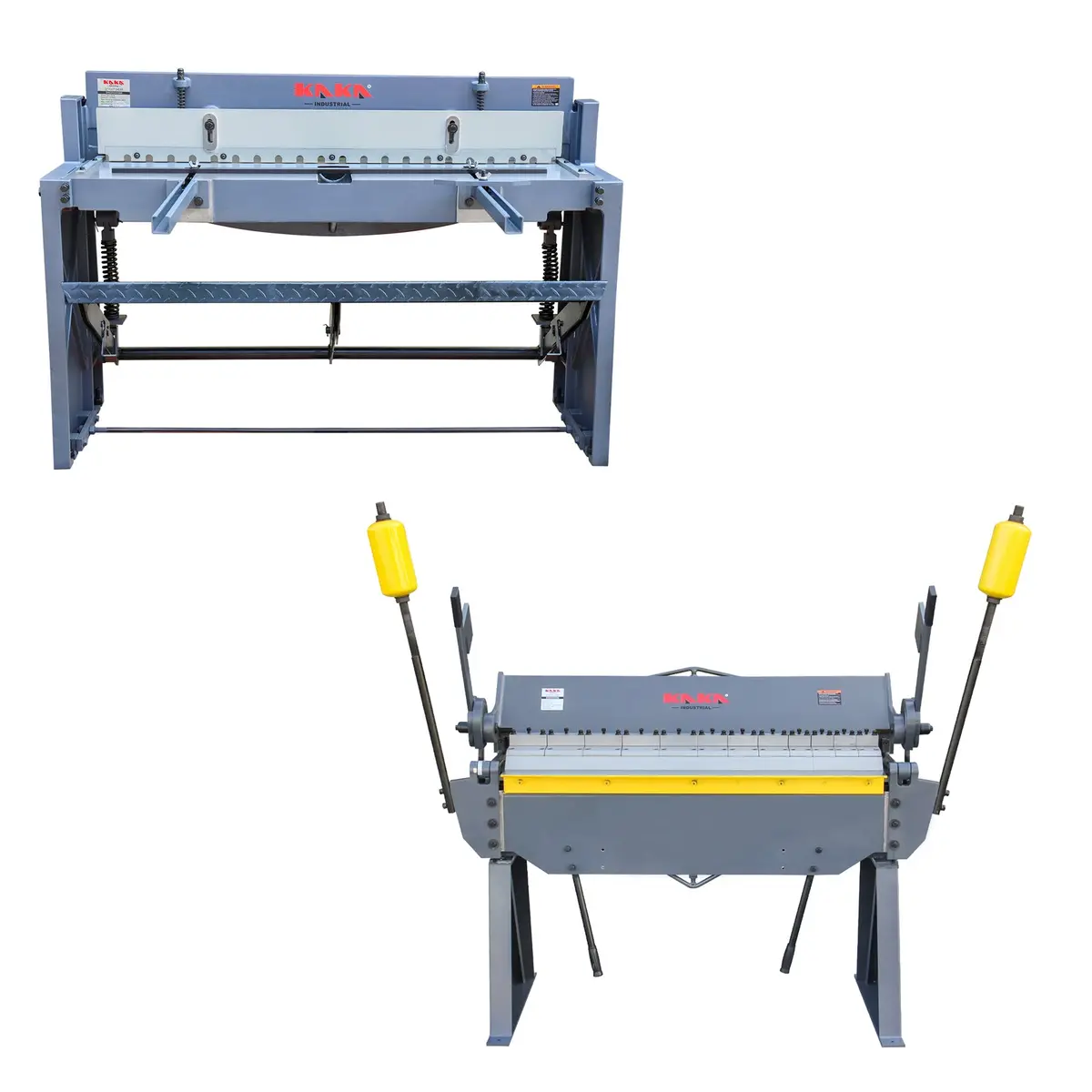 Pack Sale! Manual Treadle Guillotine Q01-5216 & Manual Panbrake Folder W-4812 1