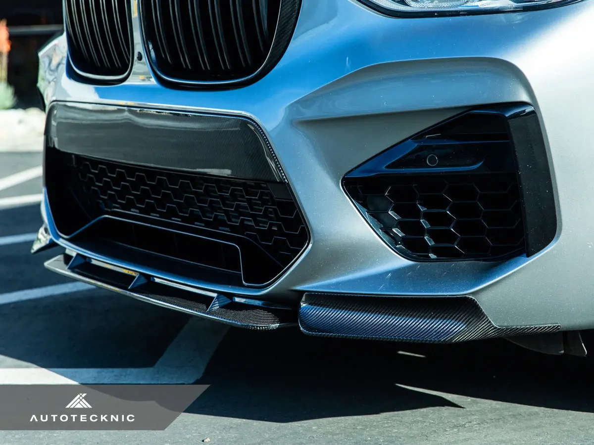 Autotecknic Dry Carbon Performante Aero Splitter & Center Lip Set - F97 X3m | F98 X4m 1