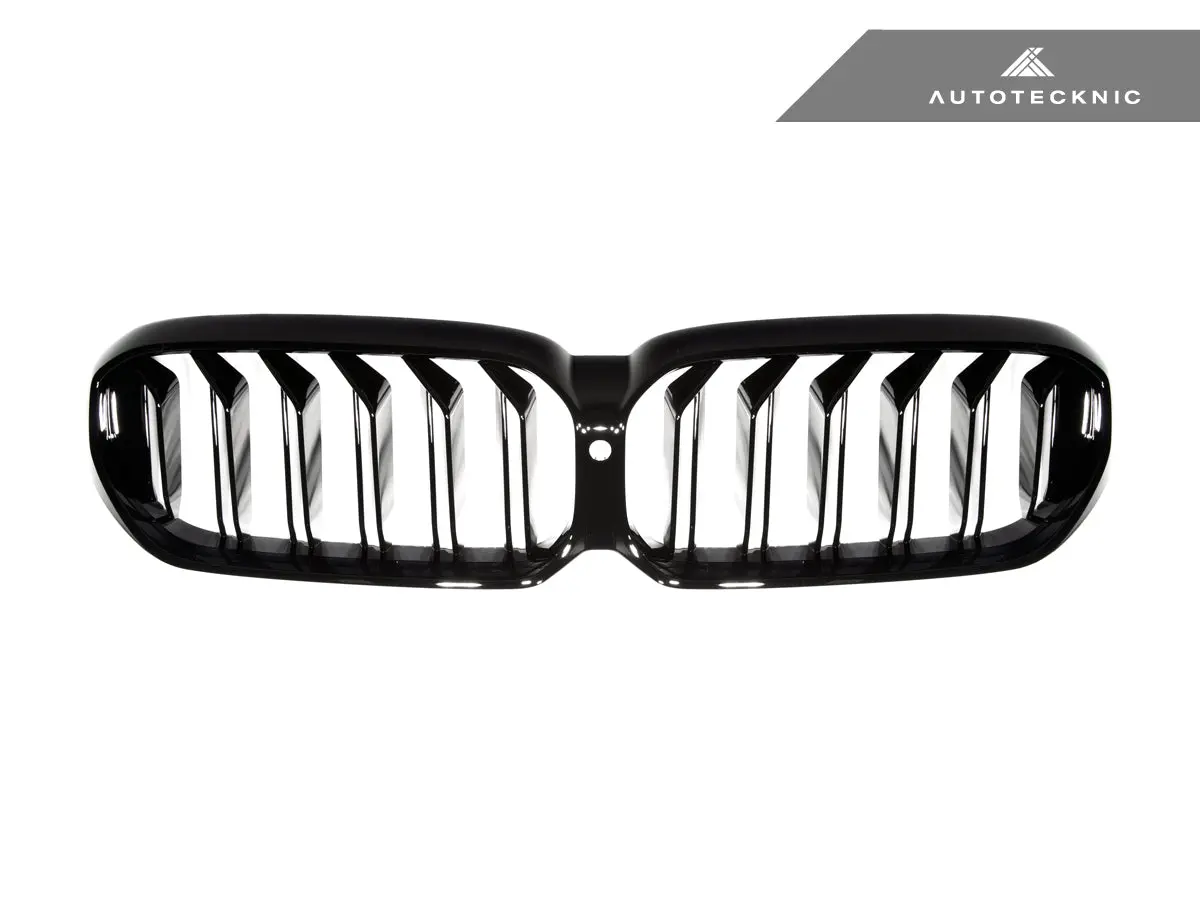 Autotecknic Gloss Black Front Grille - F90 M5 Lci | G30 5-Series Lci 1