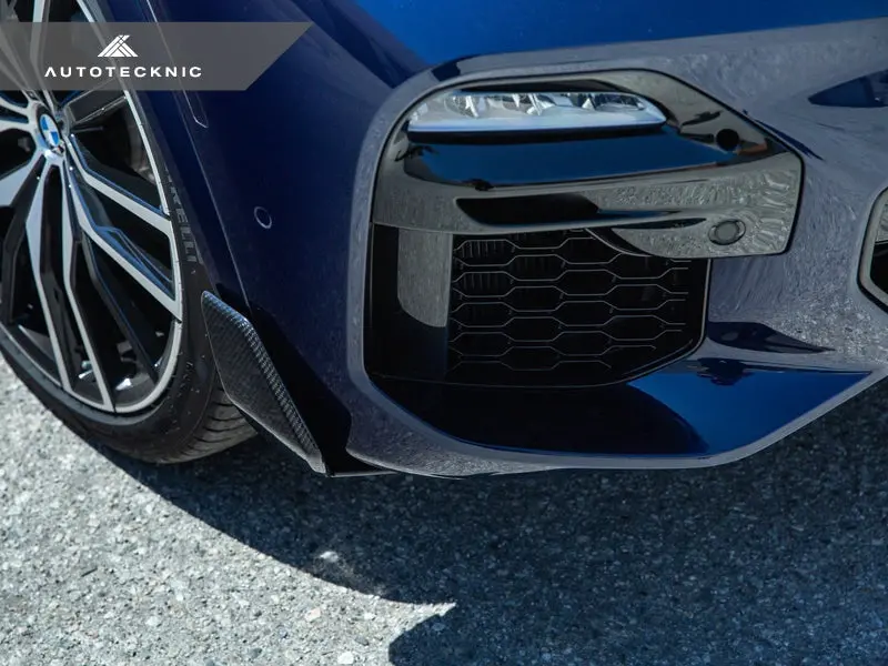 Autotecknic Dry Carbon Front Winglet Splitters - G05 X5 M-Sport Pre-Lci 1