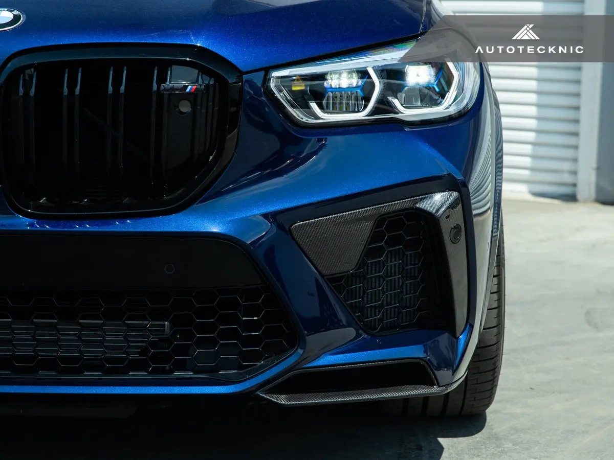 Autotecknic Performance Dry Carbon Bumper Trim Set - F95 X5m 1