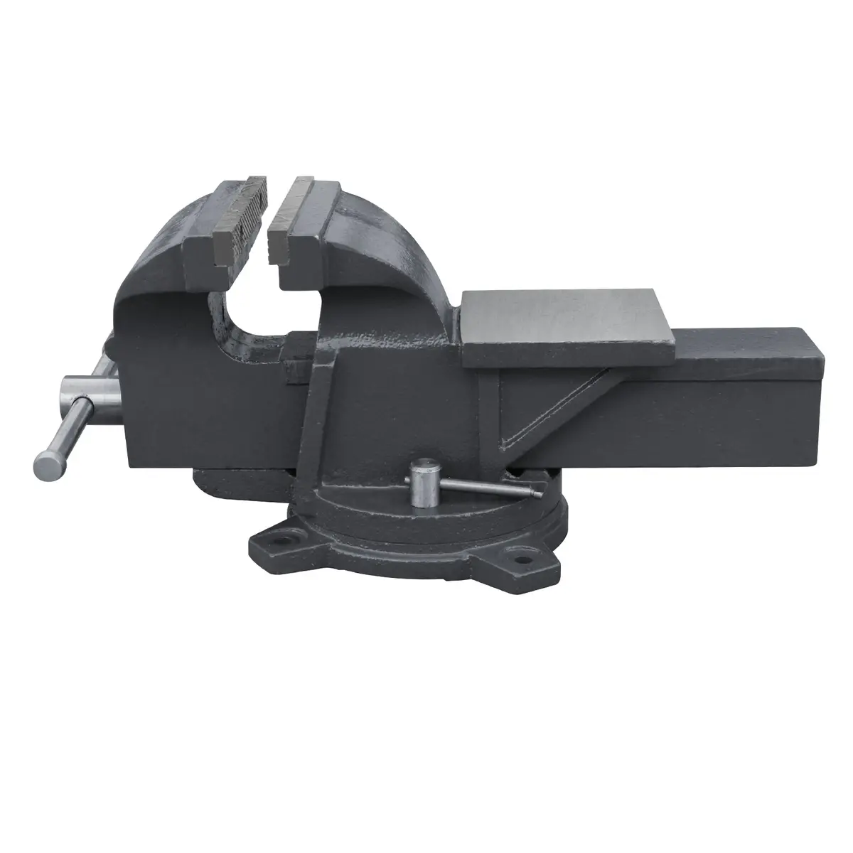 200Mm Bench Vice His-200, Heavy Duty Swivel Base With Large Anvil, Workholding Vice 1
