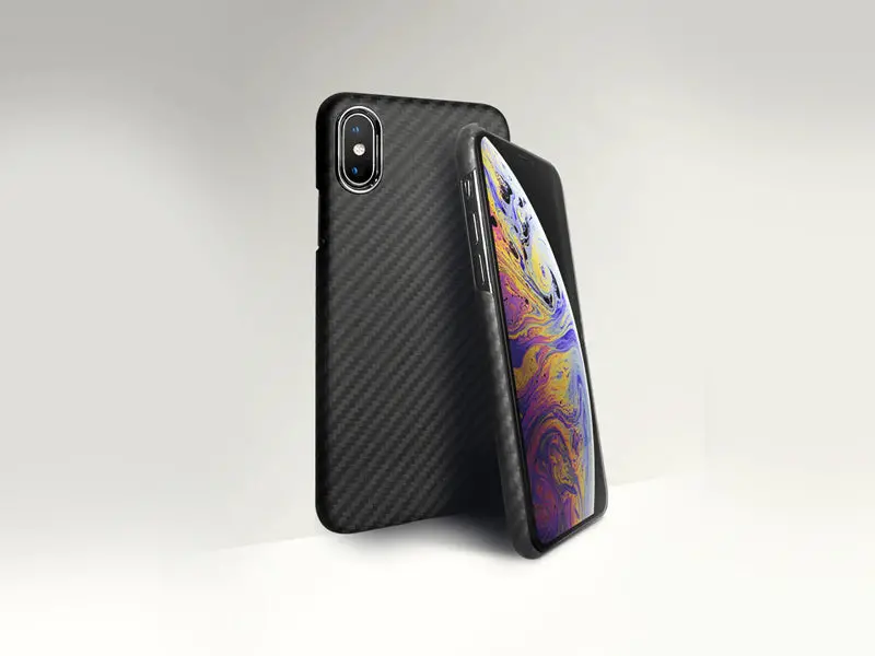 Autotecknic Dry Carbon Iphone Cover - Iphone Xs - Matte Finish 1