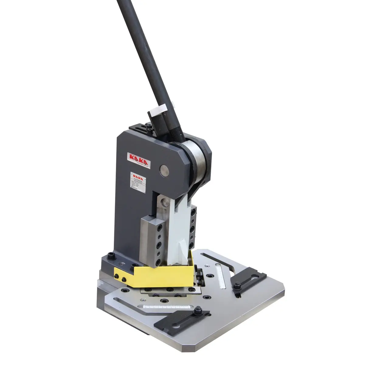 Fixed-Angle Notcher Hn-1104 Heavy-Duty Metal Corner Notcher, Notching Machine For Thick Plate 1