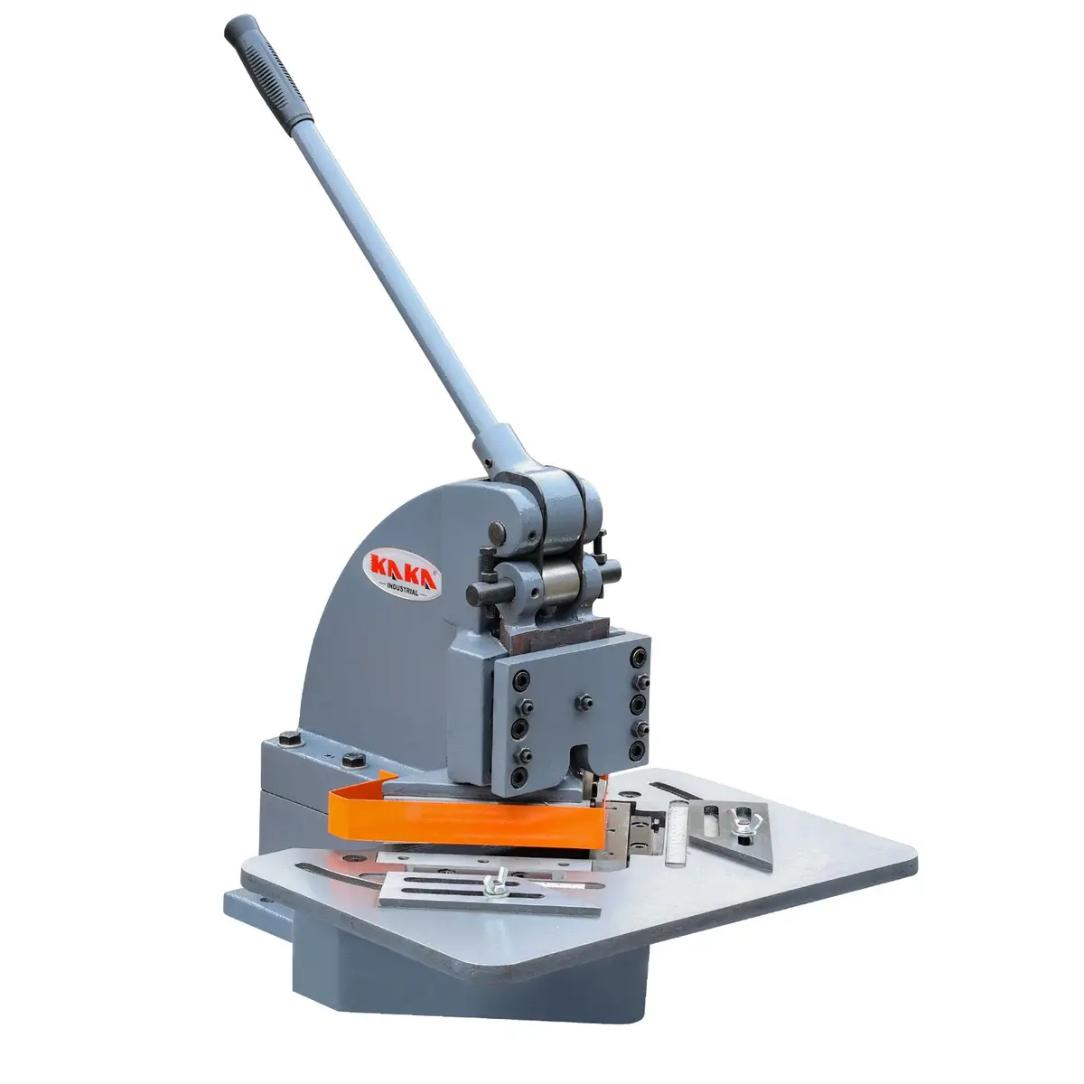 Right Angle Plate Notching Machine Hn-4, 1.6Mm Thick Capacity Manual Corner Notcher 1