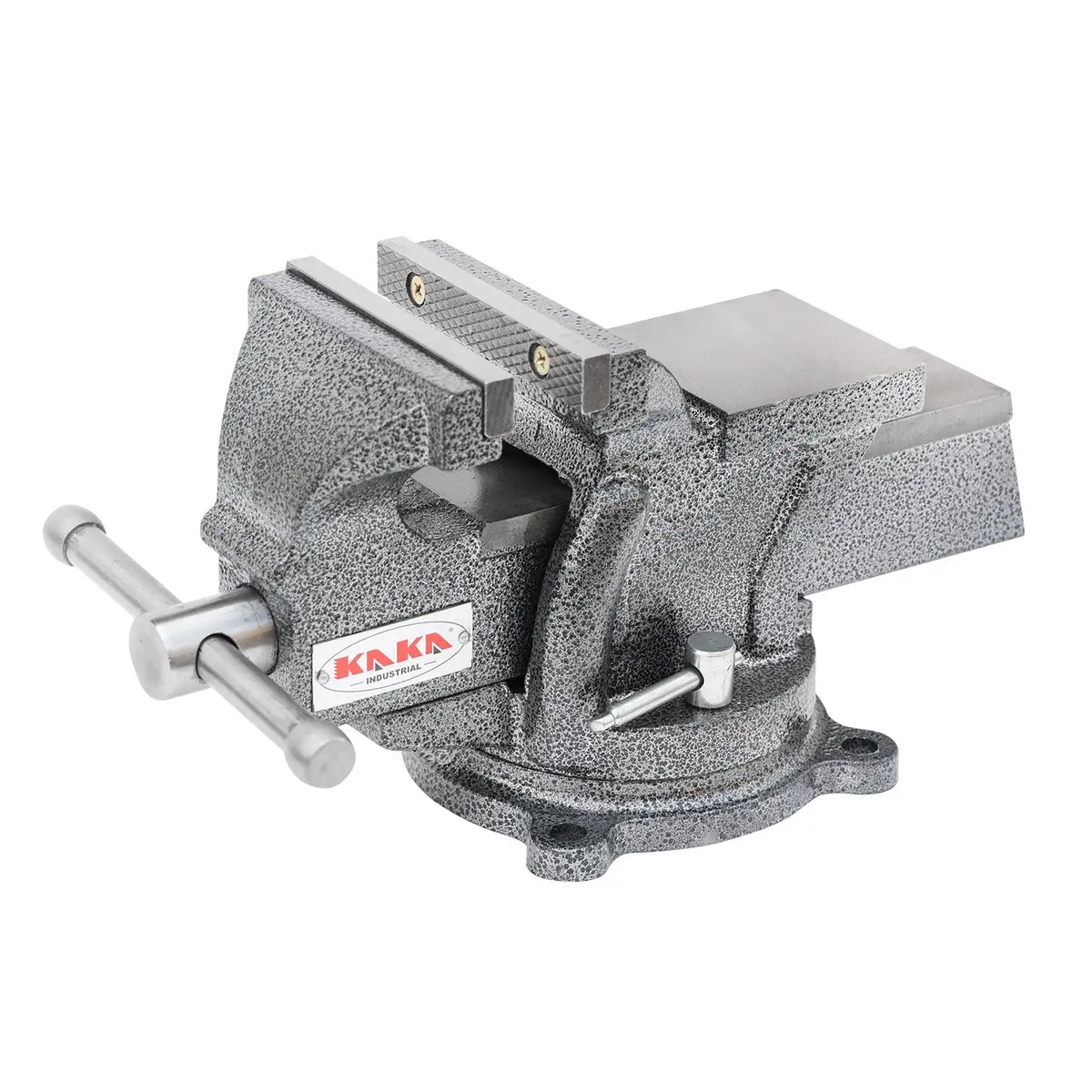 Heavy Duty Swivel Base Bench Vice With Anvil Hps-100, 100 Mm Jaw Opening Vice 1