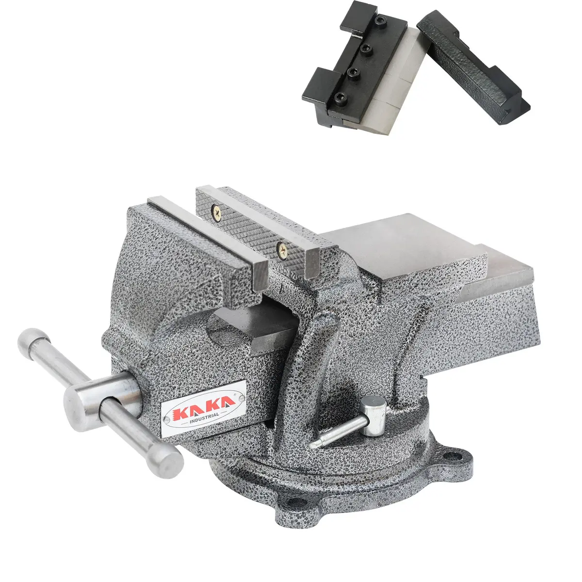 Vice Brake Bender Bds-4 & Heavy Duty 100Mm Swivel Base Bench Vice Hps-100 1