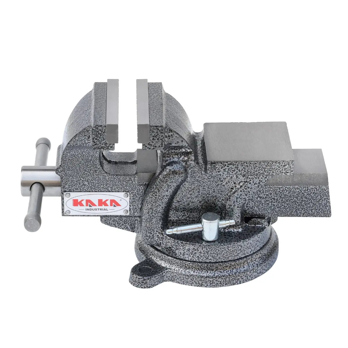 Heavy Duty Swivel Base Bench Vice With Anvil Hps-75, 75 Mm Width Changeable Jaws 2