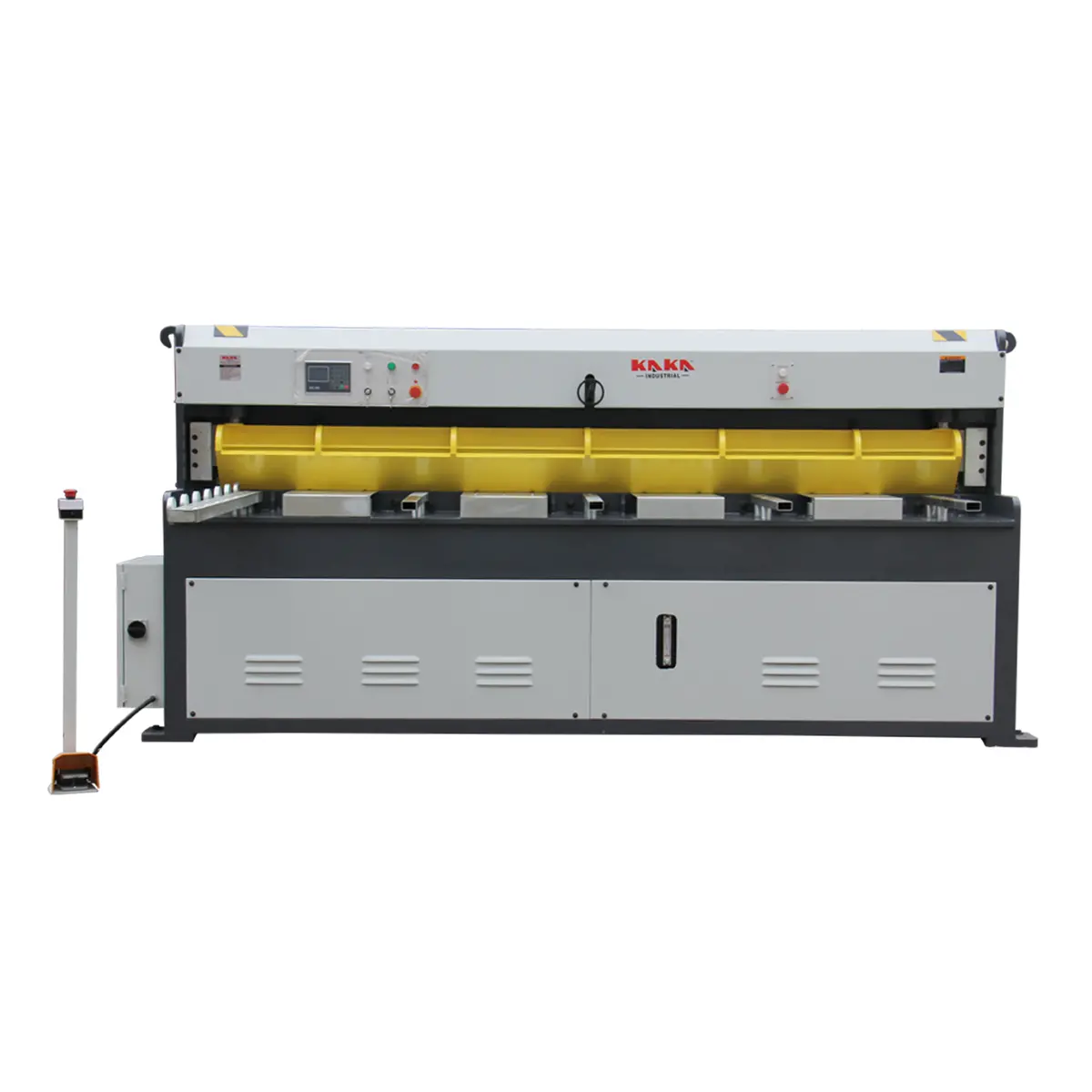 Hydraulic Guillotine Shear Hq11-9809B With Electrial Back Gauge, Nc89 Controller, Motorized Sheet Metal Cutting Machine 1