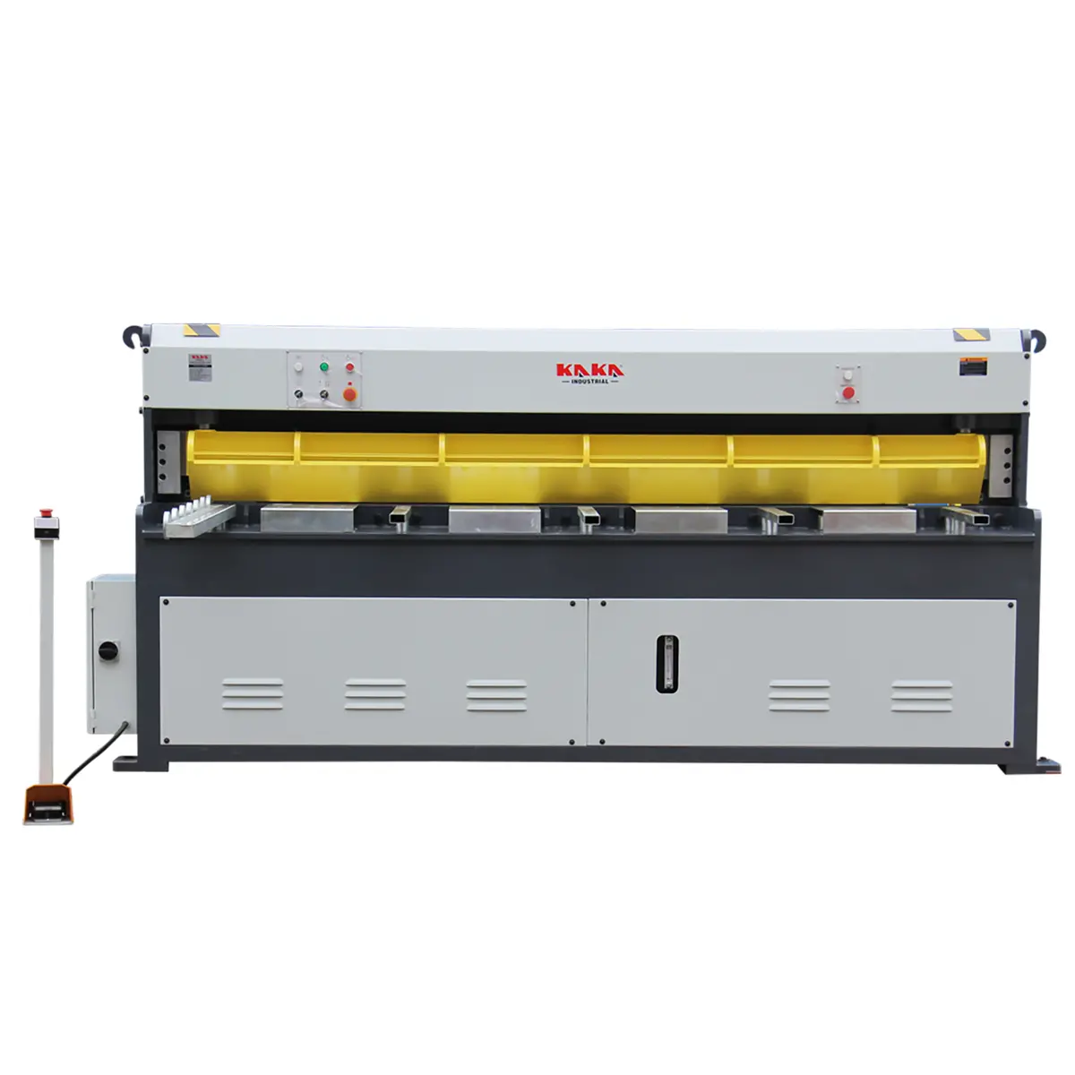 Hydraulic Guillotine Hq11-9808 With Manual Back Gauge, 2500X4.0Mm Sheet Metal Cutting Machine 1