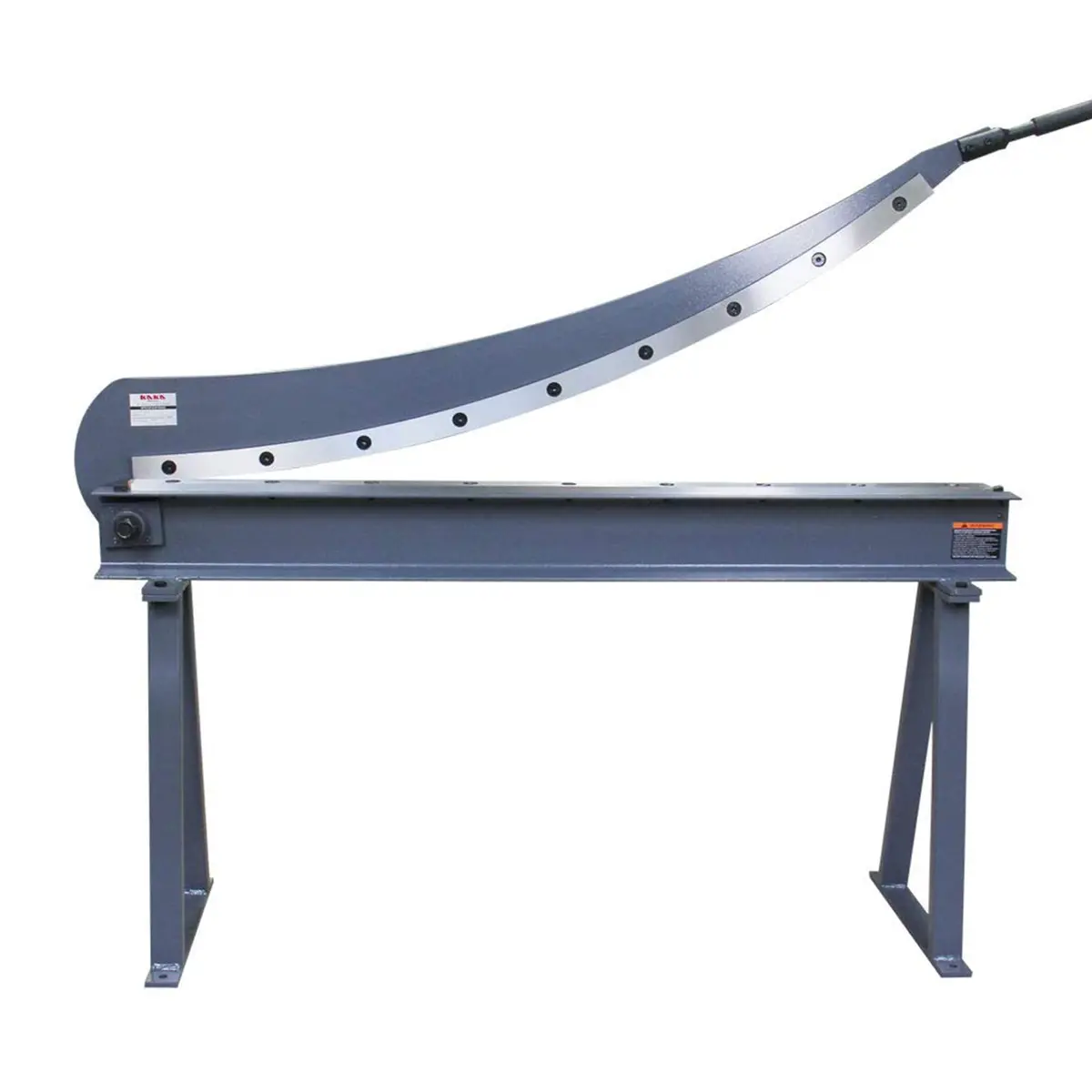 Manual Guillotine Hs-52, Sheet Metal Guillotine, 1300X1.5 Mm Metal Shear With A Stand For Sheet Metal Fabrication Plate Cutting Cutter 1