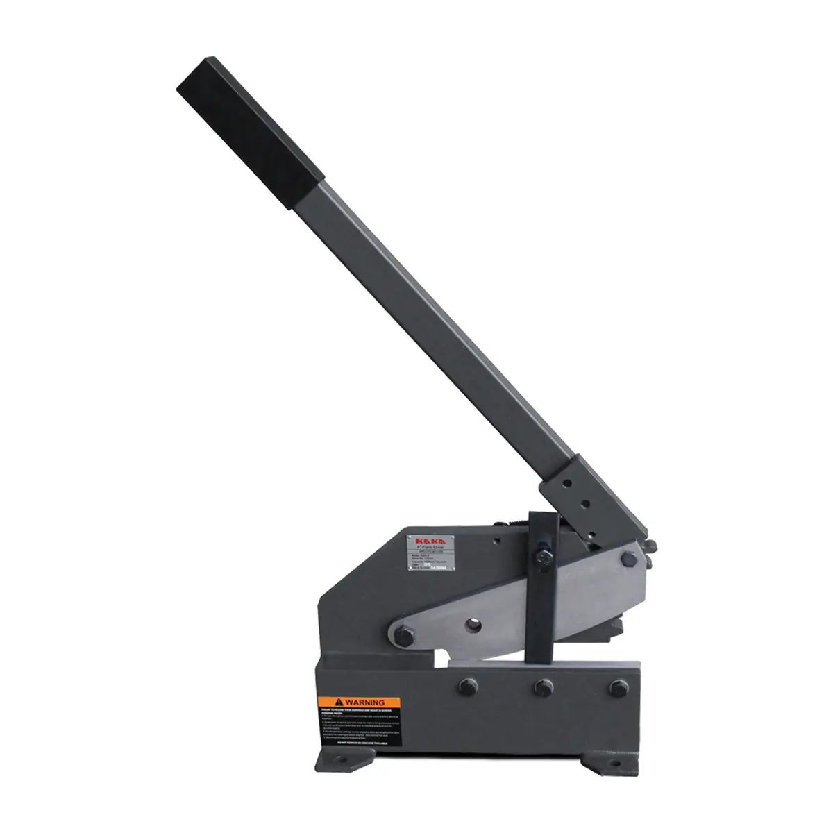 Hand Lever Shear Hsg-8 200Mm Sheet Metal Plate Shear, Solid Steel Frame, Mounting Type Metal Shear, High Precision Manual Hand Plate Shear 1